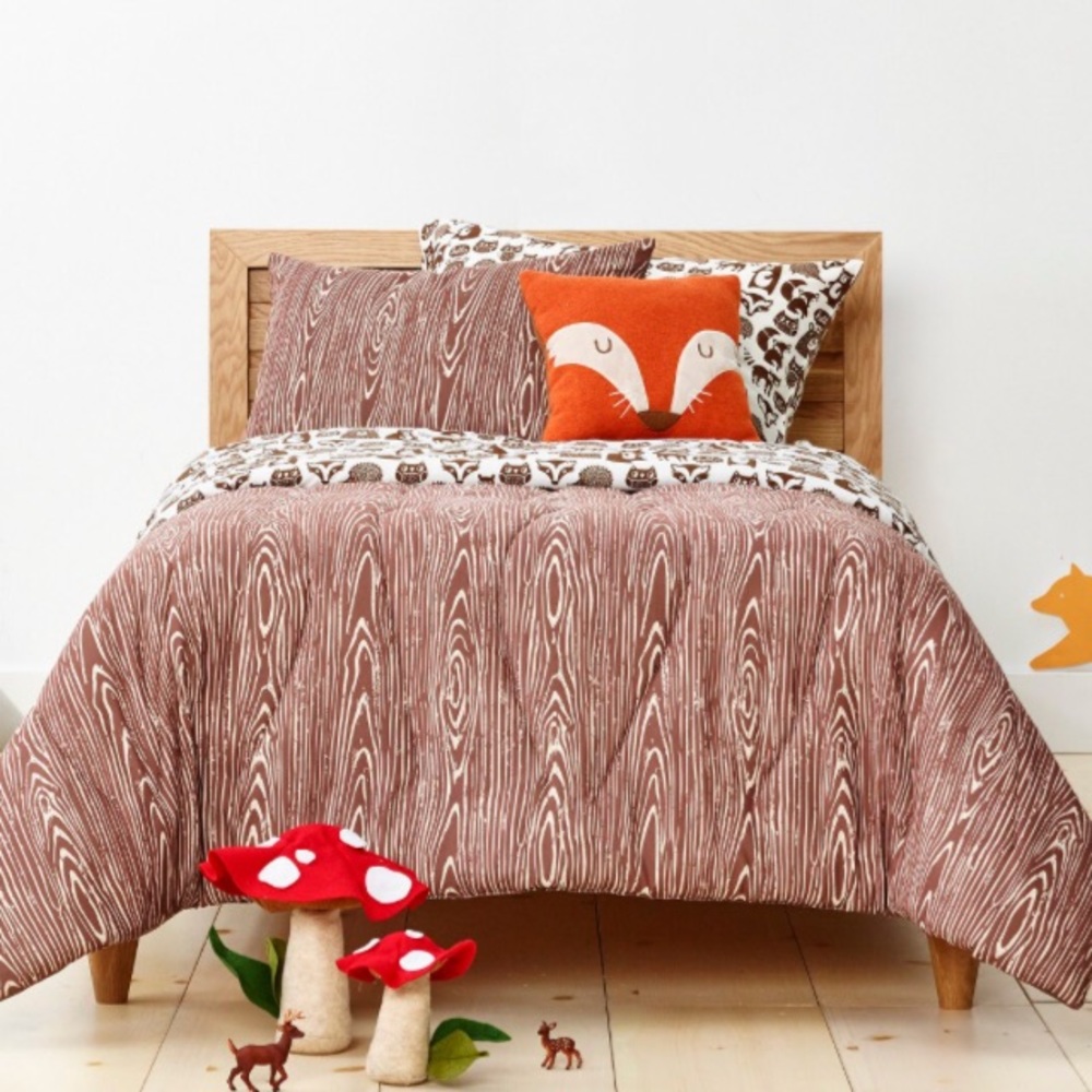 ISO pillowfort twin comforter set Faux Bois